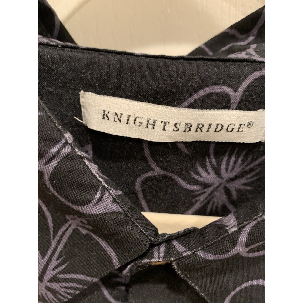 Knightsbridge Hawaiian Shirt Men 3X Blue Aloha Camp Rayon Super Soft - Picture 3 of 5